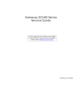 Gateway EC14D User manual