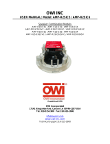 OWI AMP-R2SIC54 User manual