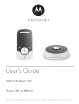 Motorola MBP160 User manual