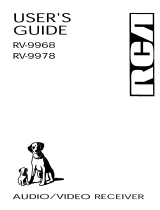 RCA RV-9968 User manual