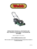 Webb WER18SP User manual