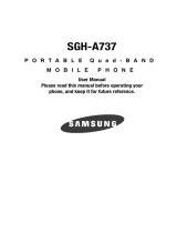 Samsung SGH-A737 AT&T User manual