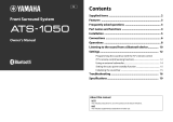 Yamaha ATS-1050 Owner's manual