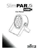 CHAUVET DJ SlimPACK T6 USB User manual