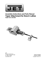 JET Taper Attachment Owner's manual