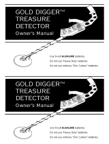 Bounty Hunter Gold Digger Owner's manual