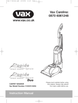Vax Rapide Spruce Duo Owner's manual
