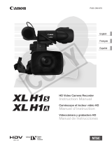 Canon XL H1A User manual