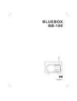 Sangean BLUEBOX (BB-100) User manual