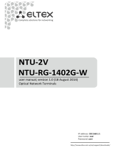 Eltex NTU-RG-1402G-W User manual