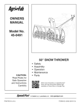 Craftsman 45-0491 Owner's manual