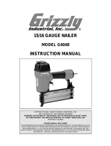 Grizzly G6048 User manual