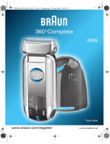 Braun 8985, 360°Complete User manual