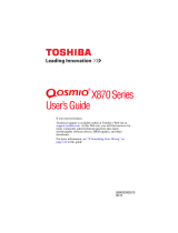 Toshiba X875-Q7280 User guide