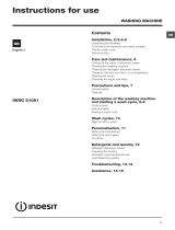 Indesit IWSC 51051 ECO UK User guide