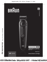 Braun BT 3040 User manual