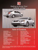 Saturn 2004 Ion User guide