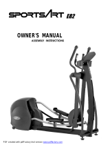 SPORTS ART E82 Owner's manual