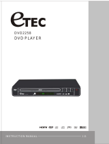 Etec DVD2658 User manual