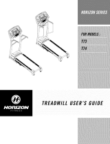 Horizon Fitness T73 User manual