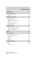 Mercury Mountaineer Owner's manual