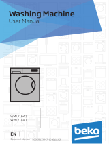 Beko WMI71441 Owner's manual