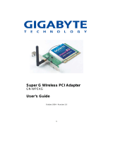 Gigabyte GN-WPEAG User manual