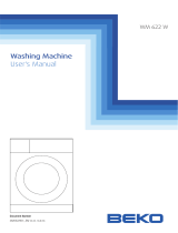 Beko WM622 User manual