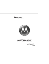 Motorola V171 Owner's manual