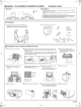 KYOCERA FS-C5100DN Installation guide