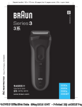 Braun 3030s, 3020s, 3000s, 3000BT, Series 3 User manual