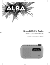 Alba MONO DAB RADIO User manual