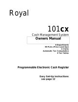 Royal 101cx Owner's manual