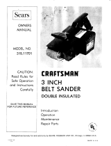 Craftsman 31511701 Owner's manual