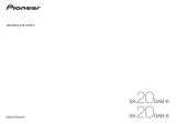 Pioneer SX-20DAB User manual