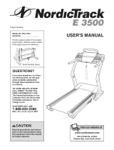 NordicTrack 4300r Treadmill User manual