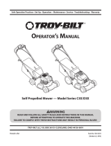 Troy-Bilt 12AKC3A3766 User manual