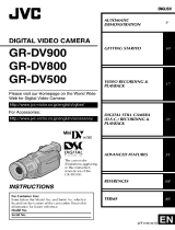 JVC GR-DV500U Owner's manual