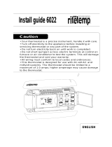 RiteTemp 6022 Installation guide
