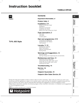 Hotpoint TVYL 655C 6G (UK) User guide