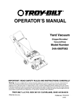 Troy-Bilt 24A-060F063 Owner's manual