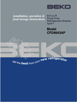 Beko CFD6643AP User manual