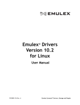 Broadcom Emulex Drivers Version 10.2 for Linux User guide