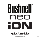 Bushnell Neo Ion Quick start guide