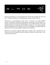 Razer Blade Pro 17” (2014) | RZ09-01171E1 Owner's manual