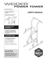 Weider WEBE99712 Owner's manual