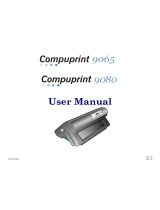 Compuprint 9080/9080plus User manual