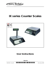 Berkel IX Series User guide