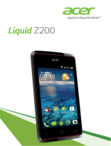 Acer Liquid Z200 Duo User manual