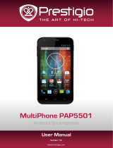 Prestigio MultiPhone 5501 User manual